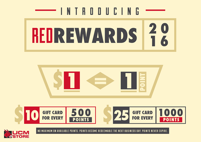Red Rewards Banner