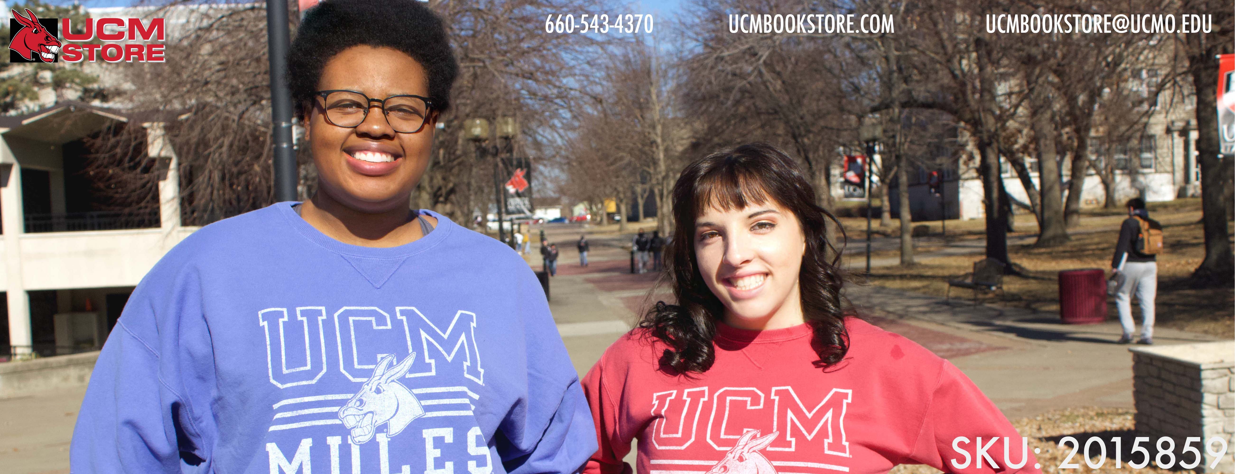 UCM Mules Crewneck now Available
